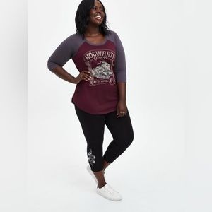 Torrid - Harry Potter Slytherin Crop Legging 1X